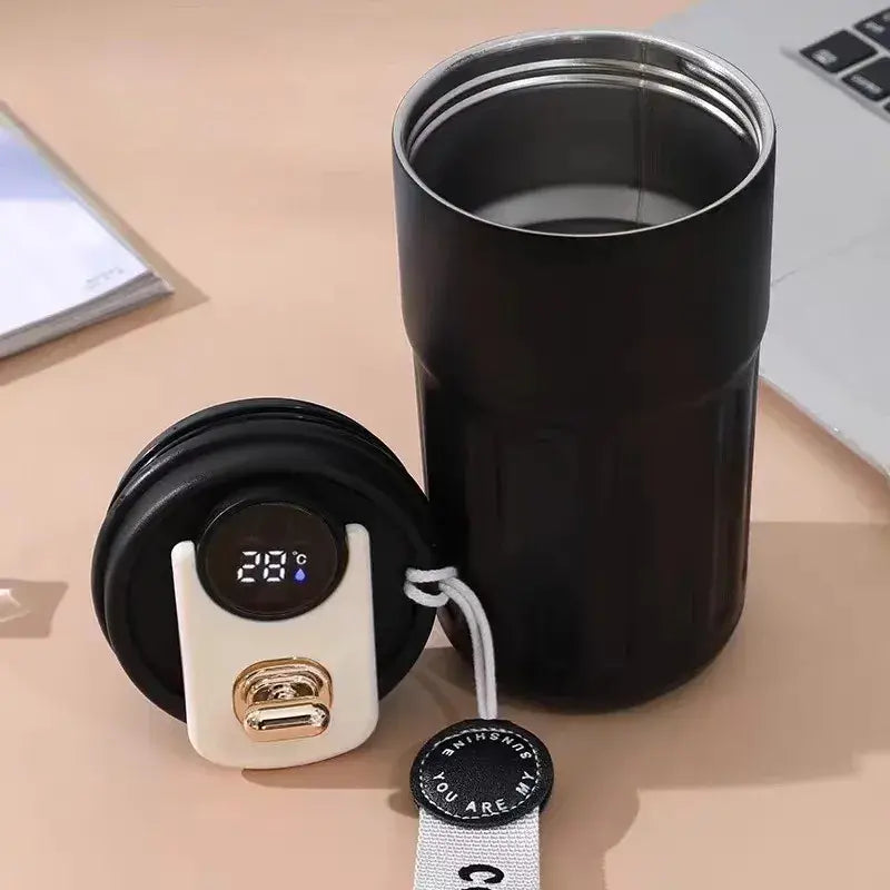 Copo Térmico Digital Com Sensor de Temperatura 420ml