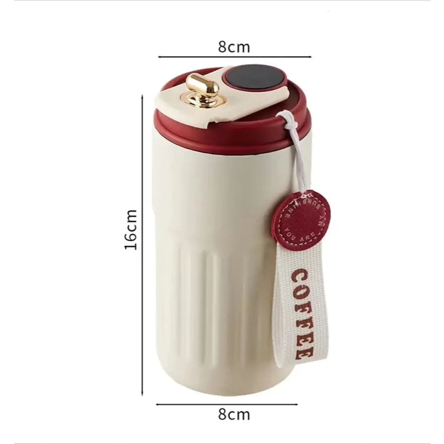 Copo Térmico Digital Com Sensor de Temperatura 420ml