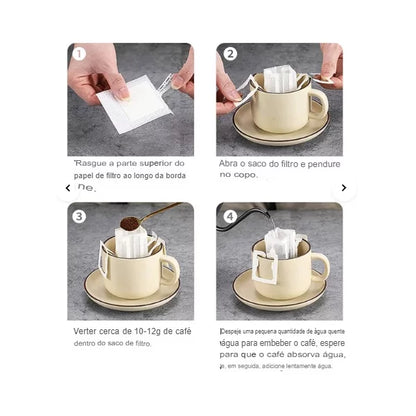 Filtros de Café Expresso - 50 Unidades