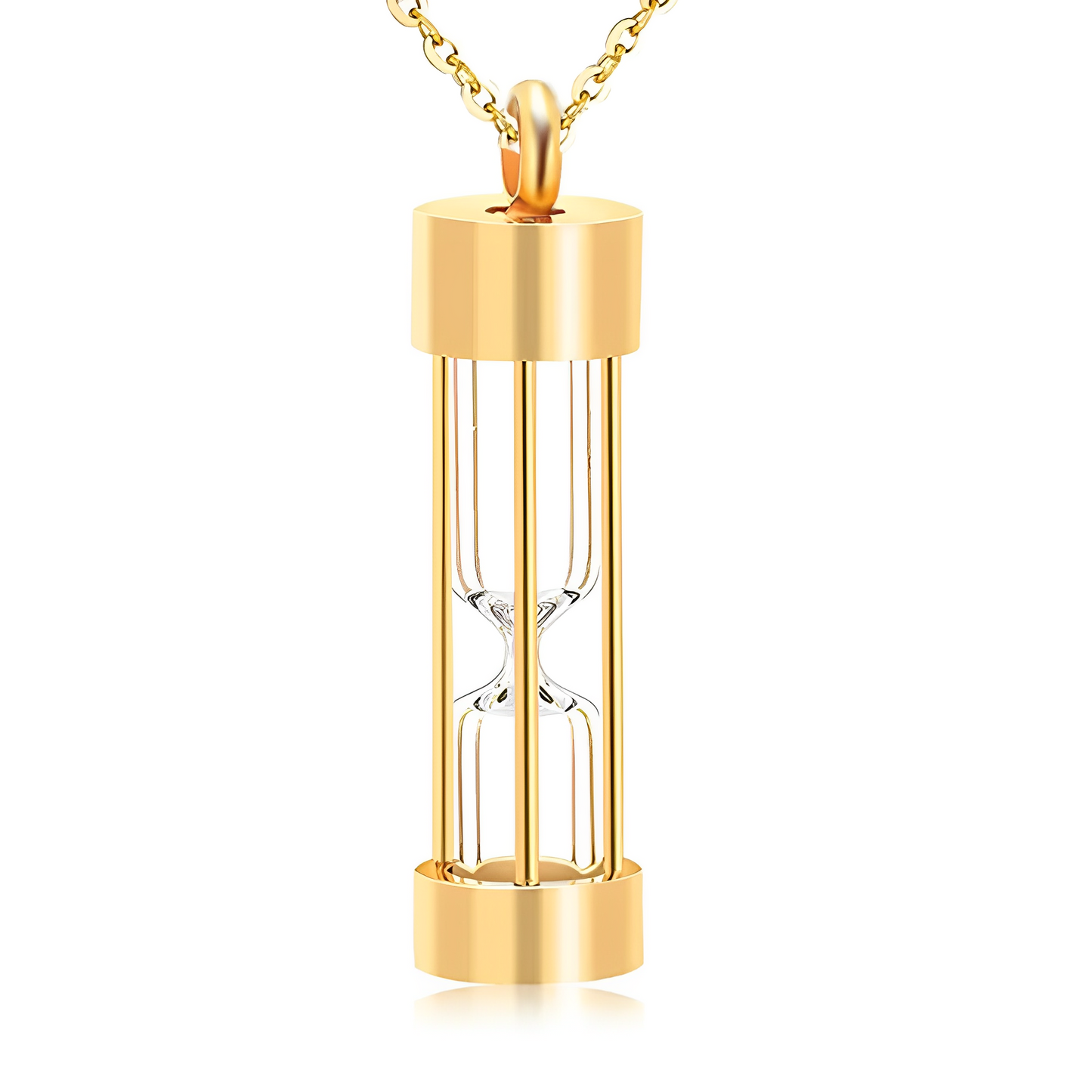 Colar Coração Eterno - Banhado a Ouro 18k