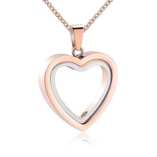 Colar Coração Eterno - Banhado a Ouro 18k